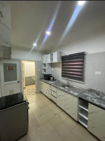 Fully equipped kitchen in an AstroHomes shortlet apartment